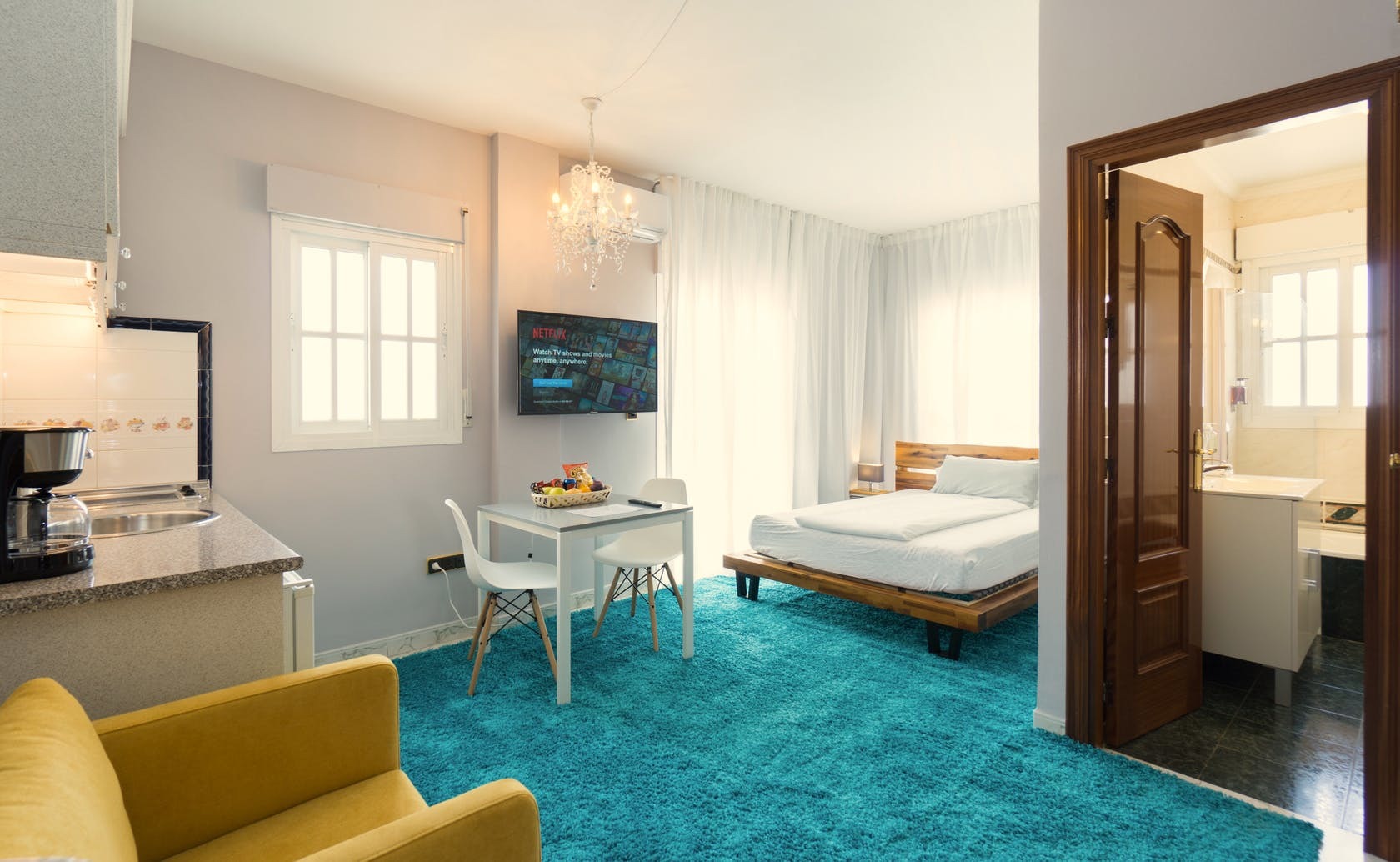 Aparthotel La Palmera Alhaurín el Grande Pokoj fotografie